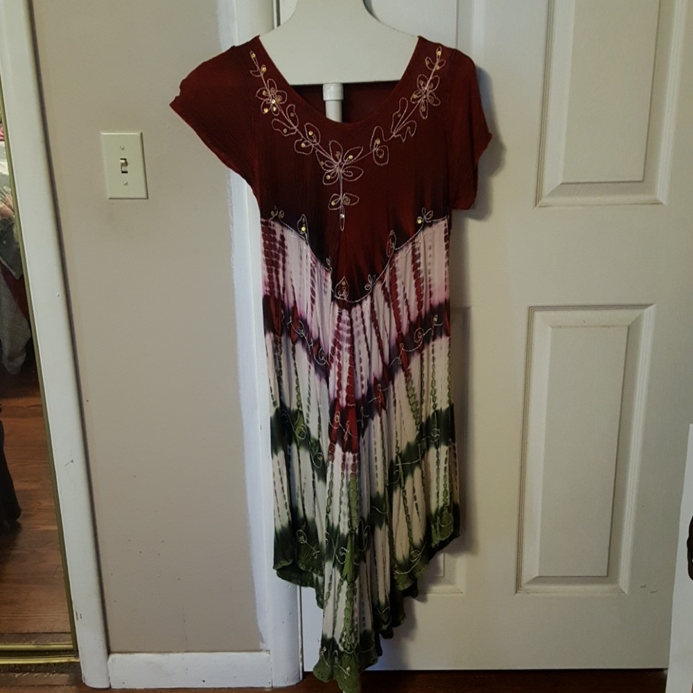 Dress tie dye one size - Picture 2 of 6